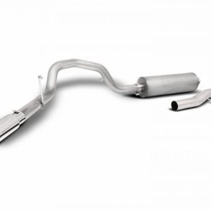 Gibson Exhst Exhaust System Kit, Exhaust System Kit Cat Back System, Stainless Steel, With Muffler, 3-1/2 Inch Pipe Diameter – 616517