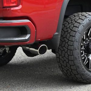 Gibson Exhst Exhaust System Kit, Exhaust System Kit Cat Back System, Stainless Steel, With Muffler, 3-1/2 Inch Pipe Diameter – 616517