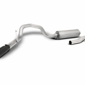Gibson Exhst Exhaust System Kit, Black Elite Series Cat-Back System, Stainless Steel, With Muffler, 3-1/2 Inch Pipe Diameter – 616517B