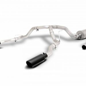 Gibson Exhst Exhaust System Kit, Exhaust System Kit Cat Back System, Stainless Steel, With Muffler, 2-1/2 Inch Pipe Diameter – 65682B