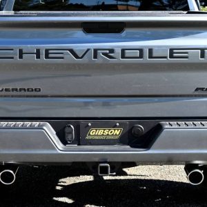 Gibson Exhst Exhaust System Kit, Black Elite Series Cat-Back System, Stainless Steel, With Muffler, 2-1/2 Inch Pipe Diameter – 65699B