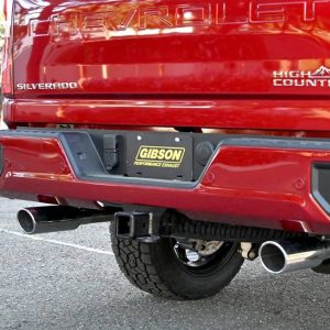 Gibson Exhst Exhaust System Kit, Exhaust System Kit Cat Back System, Stainless Steel, With Muffler, 3-1/2 Inch to 2-1/2 Inch Pipe Diameter – 65713
