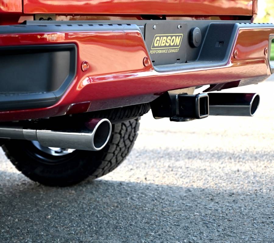 Gibson Exhst Exhaust System Kit, Exhaust System Kit Cat Back System, Stainless Steel, With Muffler, 3-1/2 Inch to 2-1/2 Inch Pipe Diameter – 65713