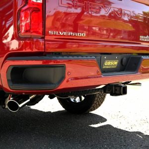 Gibson Exhst Exhaust System Kit, Dual Extreme Cat Back System, Stainless Steel, With Muffler, 3-1/2 Inch to 2-1/2 Inch Pipe Diameter – 65714