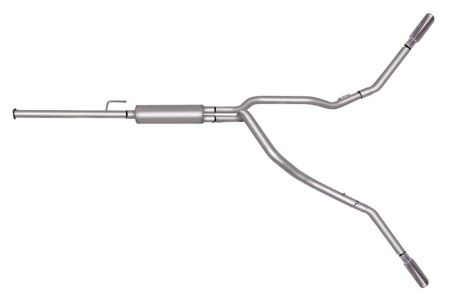 Gibson Exhst Exhaust System Kit, Extreme ™ Cat Back System, Stainless Steel, With Muffler, 2-1/2 Inch Pipe Diameter – 69020
