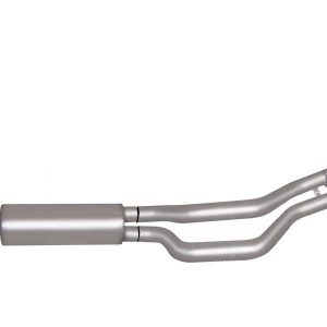 Gibson Exhst Exhaust System Kit, Dual Sport Cat Back System, Stainless Steel, With Muffler, 2-1/2 Inch Pipe Diameter – 69127