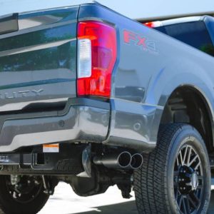 Gibson Exhst Exhaust System Kit, Black Elite Series Cat-Back System, Stainless Steel, With Muffler, 3 Inch to 2-1/2 Inch Pipe Diameter – 69136B