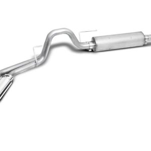 Gibson Exhst Exhaust System Kit, Dual Sport Cat Back System, Stainless Steel, With Muffler, 3 Inch to 2-1/2 Inch Pipe Diameter – 69224