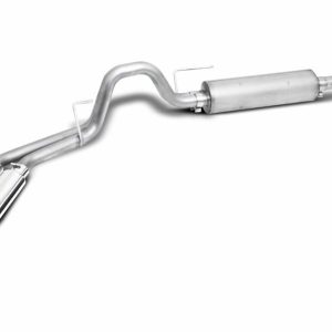 Gibson Exhst Exhaust System Kit, Dual Sport Cat Back System, Stainless Steel, With Muffler, 3 Inch to 2-1/2 Inch Pipe Diameter – 69225