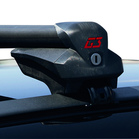 G3 S.p.a Roof Rack Cross Bar, Clop.infinity, 30.32 – 45.28 Inch Adjustable, 165.35 Load Capapcity, Black, Steel, Set of 2 – 61.300
