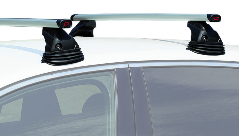 G3 S.p.a Roof Rack Cross Bar, Pacific, 50 Inch, 110.23 Load Capacity, Silver, Aluminum, Set of 2, Requires Mounting Kit – 64.130