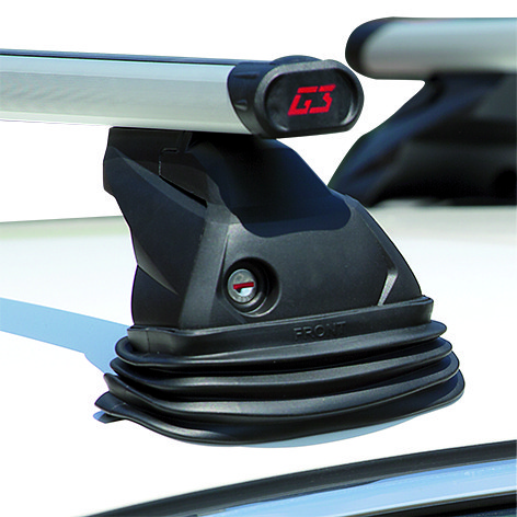 G3 S.p.a Roof Rack Cross Bar, Pacific, 50 Inch, 110.23 Load Capacity, Silver, Aluminum, Set of 2, Requires Mounting Kit – 64.130