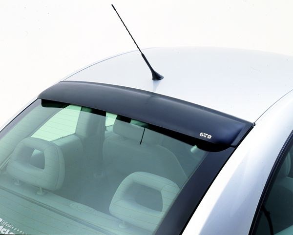Gt Styling Rear Window Deflector, Solarwing ®, Smoke, Acrylic – 51156