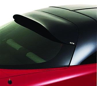Gt Styling Rear Window Deflector, Solarwing ®, Smoke, Acrylic – 51241