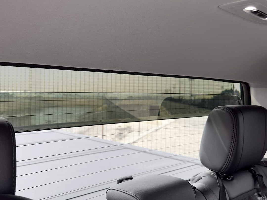 Gt Styling Rear Window Deflector, Shadeblade®, Smoke, Acrylic, Tape-On with 3M Double Side Acrylic Tape – 57257