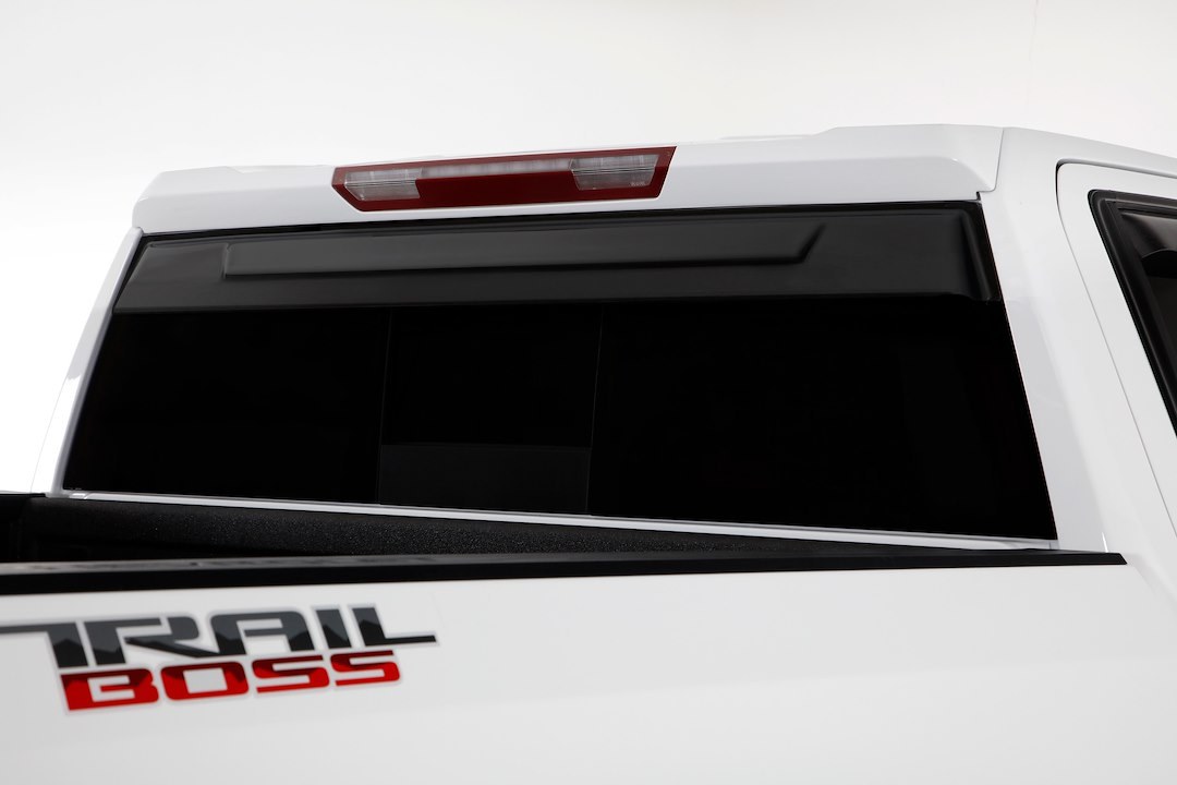 Gt Styling Rear Window Deflector, Shadeblade ®, Smoke, Acrylic, Low Profile – 57541