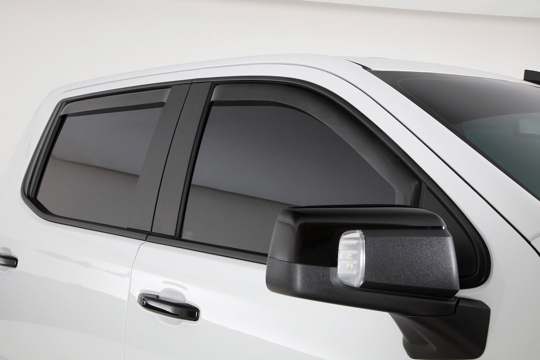 Gt Styling Rainguard, Ventgard ® Snap, Aerodynamic Design, IN-Channel, Carbon Fiber, Acrylic, Set of 4 – 85541X