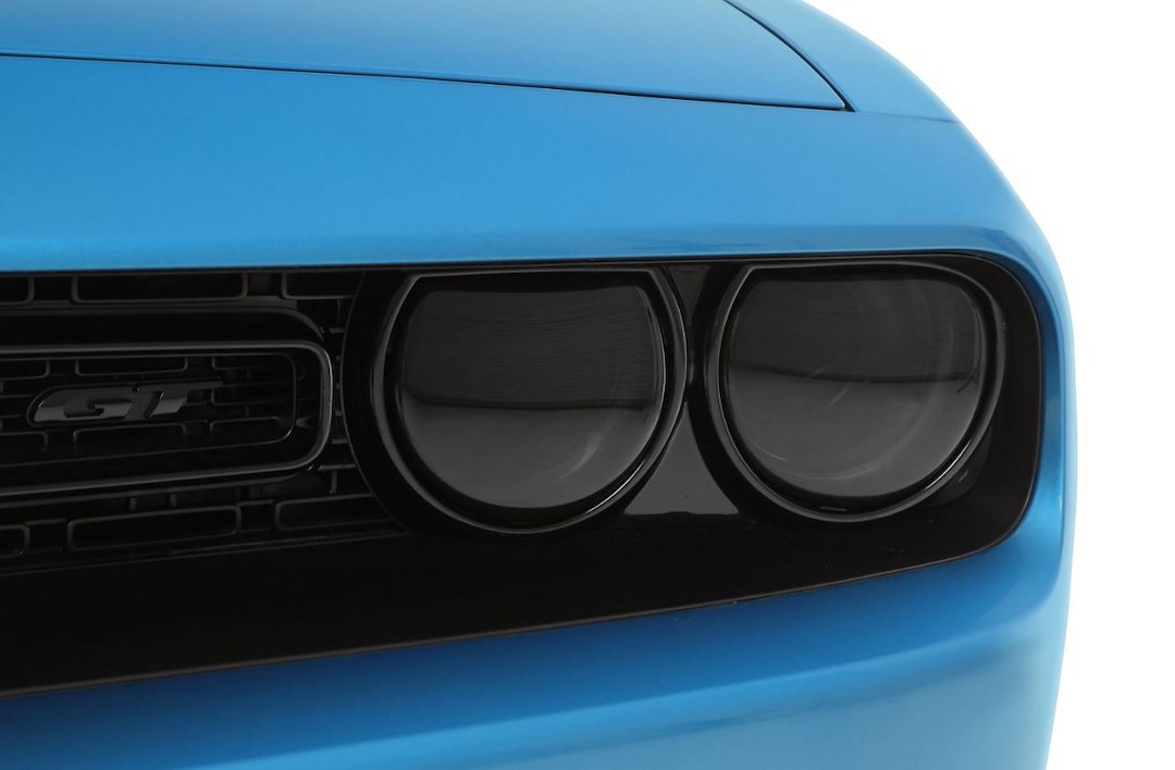 Gt Styling Headlight Cover, Full Cover, Solid, Smoke, Plastic, Set of 4 – GT0165S
