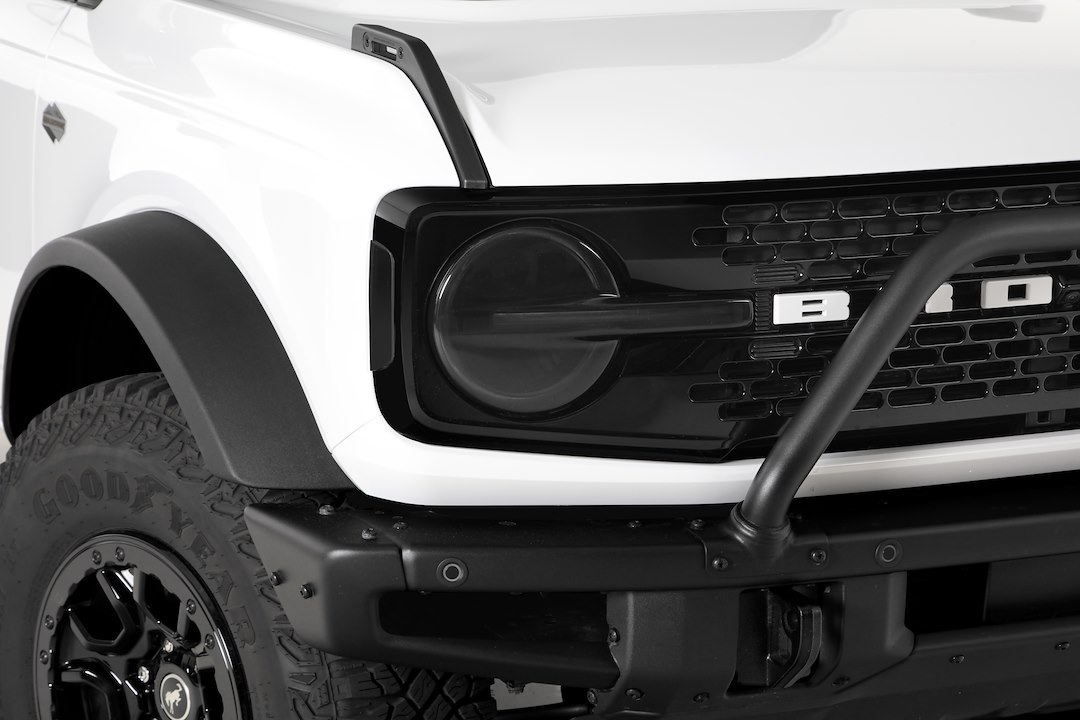 Gt Styling Headlight Cover, Full Cover, Without Design, Smoke, Acrylic, Set of 4 – GT2160S