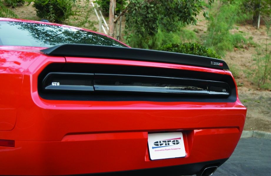 Gt Styling Tail Light Center Panel Cover, Blackouts ™, Solid, Blackout, Plastic, Without Logo Opening – GT4163