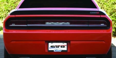 Gt Styling Tail Light Center Panel Cover, Blackouts ™, Solid, Blackout, Plastic, With Logo Opening – GT4164
