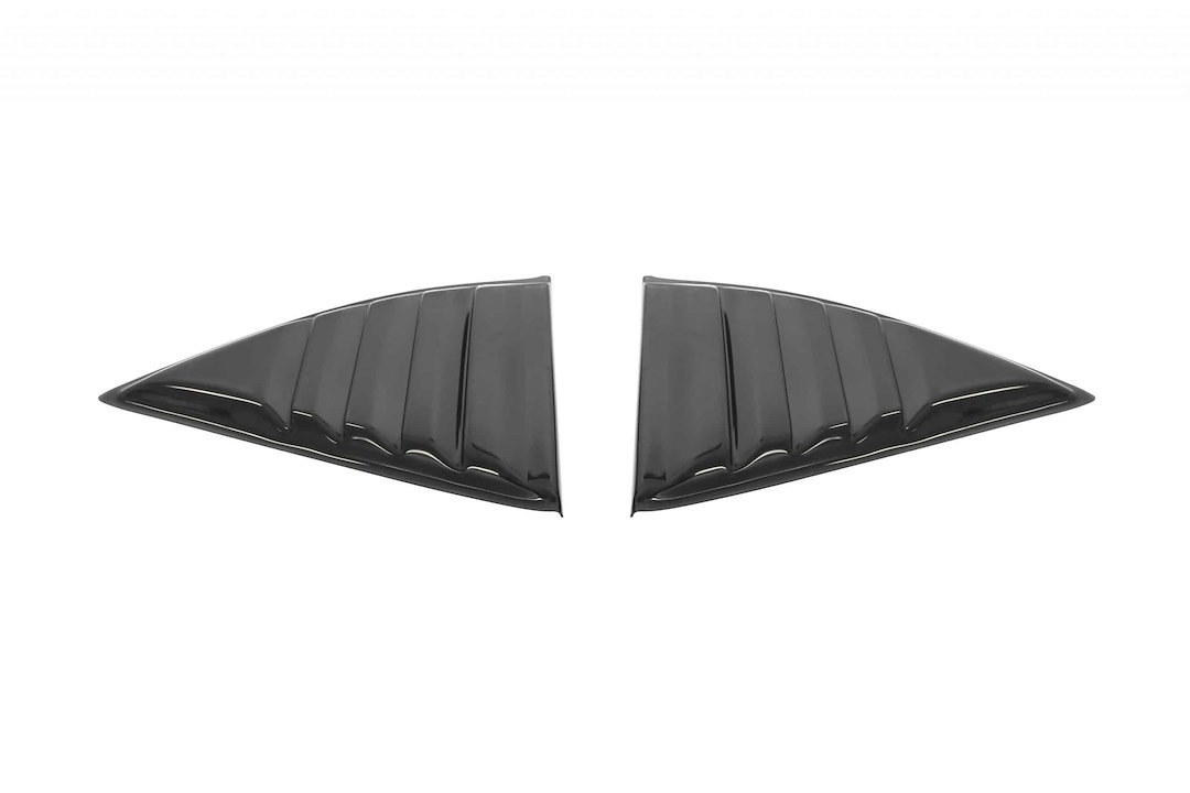 Gt Styling Window Louver, Rear Quarter Window, Louvered, Smoke, Composite – GT4172S