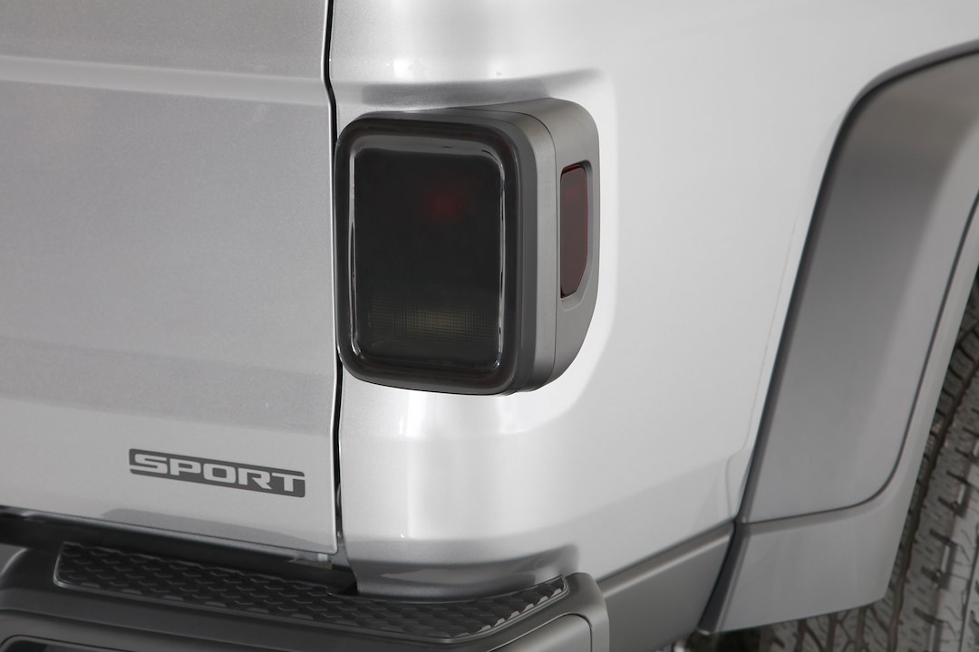 Gt Styling Tail Light Cover, Blackouts ™, Solid, Smoke, Plastic, Set of 2, Mounts with 3M Dual Lock – GT4744S