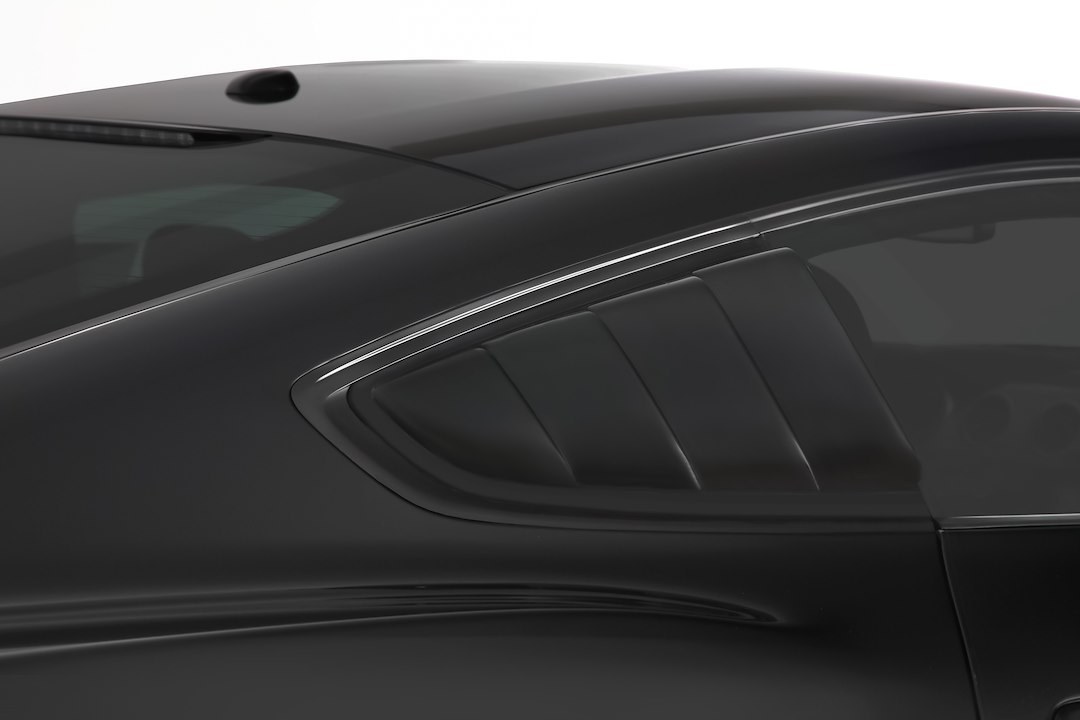 Gt Styling Window Louver, Rear Quarter Window, Smoke, Composite – GT4813S