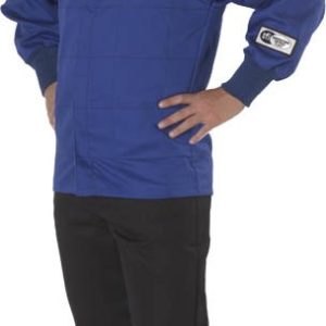 G-Force Racing Apparel, Jacket, Adult 4 Extra Large, Sfi 3.2A/1 Rated, Thermal Protective Performance 10, Black, 1 Layer Pyrovatex Fabric – 41264XLBK