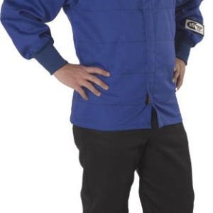G-Force Racing Apparel, Jacket, Adult 4 Extra Large, Sfi 3.2A/1 Rated, Thermal Protective Performance 10, Black, 1 Layer Pyrovatex Fabric – 41264XLBK