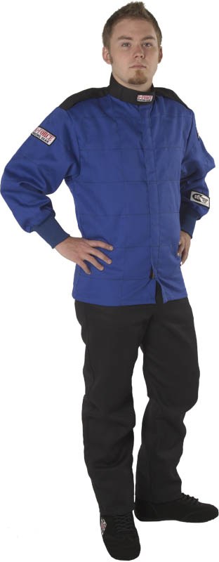 G-Force Racing Apparel, Jacket, Adult 4 Extra Large, Sfi 3.2A/1 Rated, Thermal Protective Performance 10, Black, 1 Layer Pyrovatex Fabric – 41264XLBK