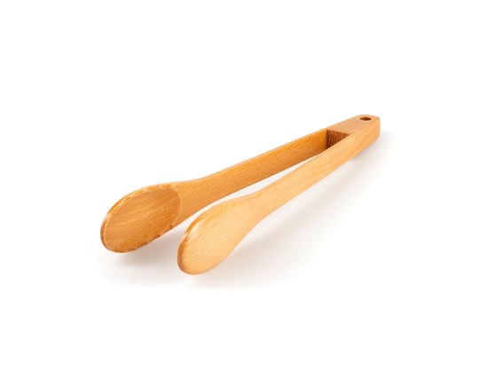 G.s.i.sports Kitchen Utensil, Rakau, Tong, Natural Oil, Beech Wood, 12 Inch Length X 1.6 Inch Width X 2.6 Inch Height – 46123