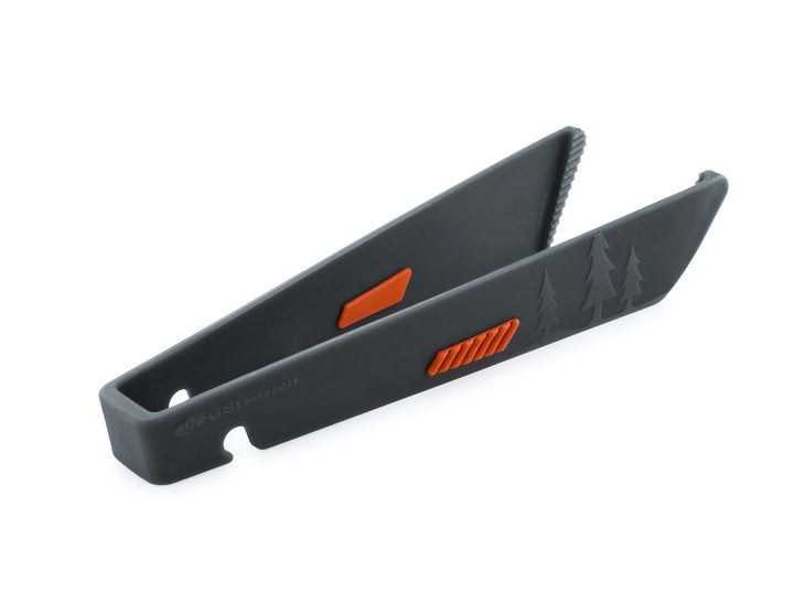 G.s.i.sports Kitchen Utensil, Pack Tong, Matte, Black, Nylon with Silicone Grip, 6.6 Inch Length X 2 Inch Width X 1.2 Inch Height, Lightweight – 74121
