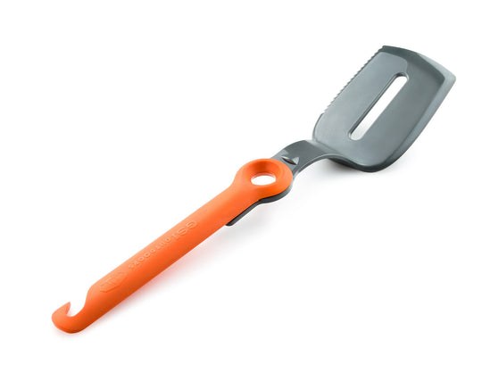 G.s.i.sports Kitchen Utensil, Cooking Spatula, Orange Nylon Handle – 74320