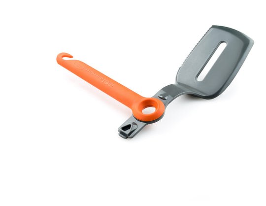G.s.i.sports Kitchen Utensil, Cooking Spatula, Orange Nylon Handle – 74320