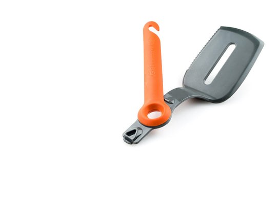 G.s.i.sports Kitchen Utensil, Cooking Spatula, Orange Nylon Handle – 74320