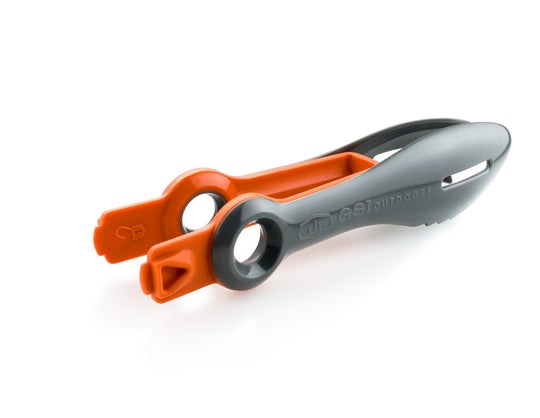 G.s.i.sports Kitchen Utensil, Kitchen Tong, Orange Nylon Handle – 74340