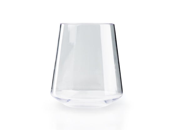 G.s.i.sports Drinking Glass, Stemless White Wine Glass, Clear, Copolyester Plastic, 11.5 Ounce, Single – 79321