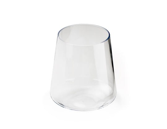 G.s.i.sports Drinking Glass, Stemless White Wine Glass, Clear, Copolyester Plastic, 11.5 Ounce, Single – 79321