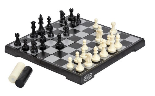 G.s.i.sports Board Game, Basecamp Magnetic Chess/ Checkers, 2 Players – 99929