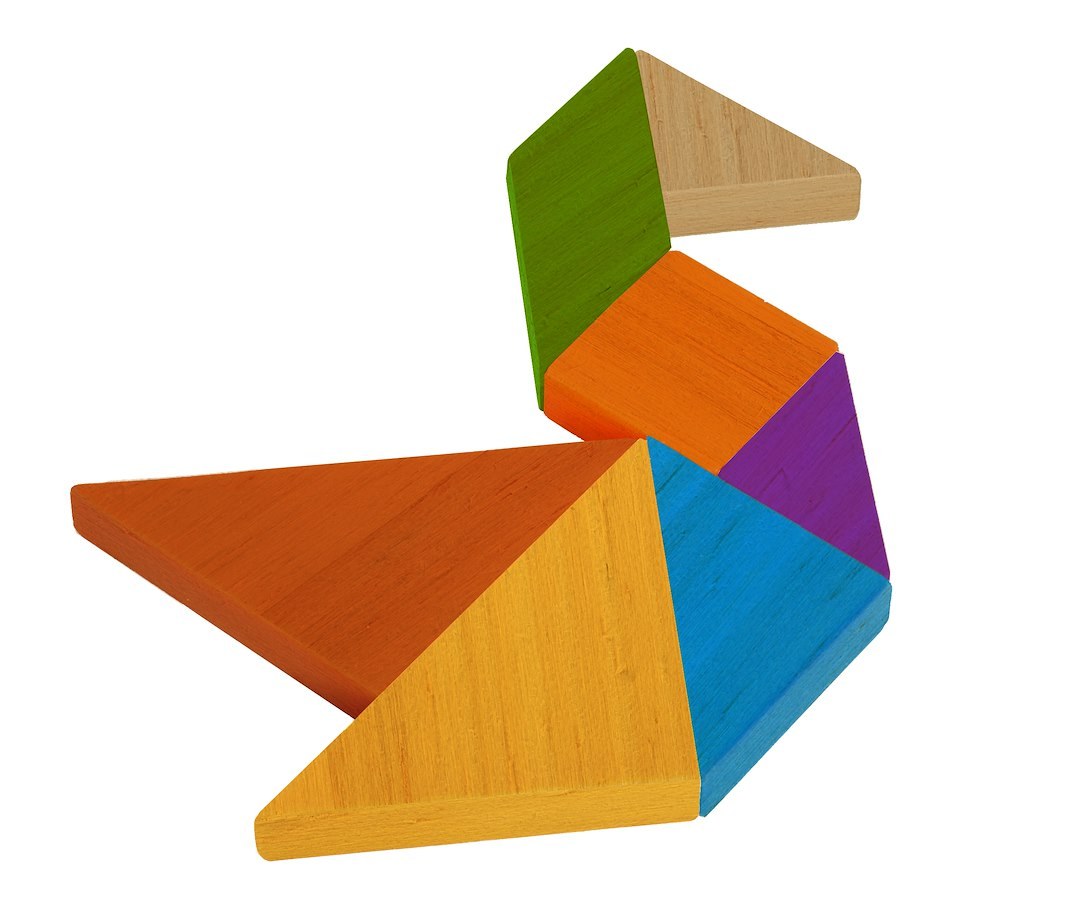 G.s.i.sports Board Game, Backpack Tangram, 2 Players – 99931