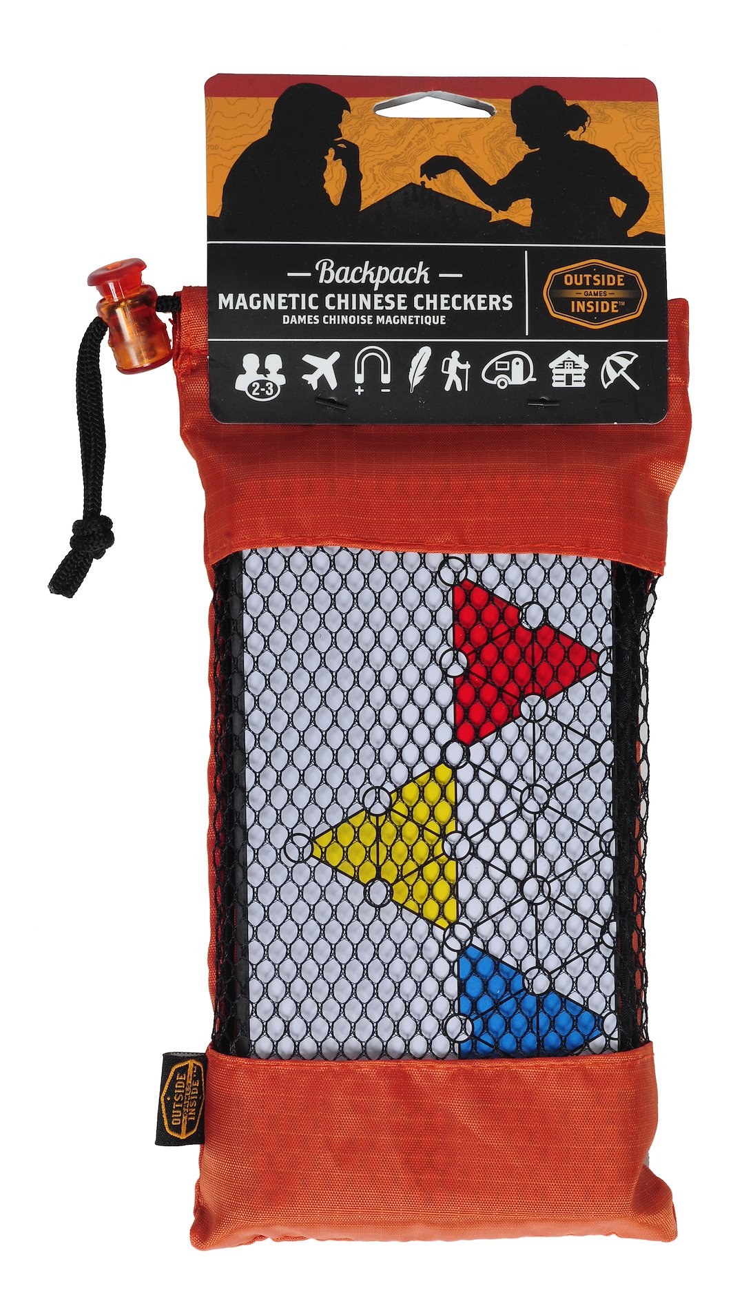 G.s.i.sports Board Game, Backpack Chinese Checkers, 2 to 4 Players – 99972