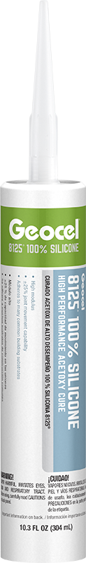 Geocel Caulk Sealant, 8125 ®, Use to Seal Joints on Surfaces of Non-Porous Materials – GC68113