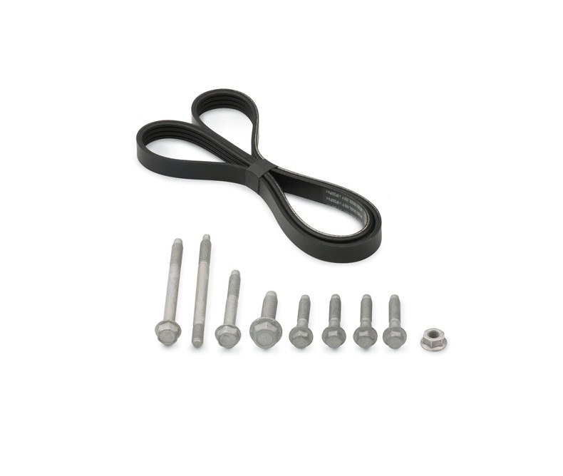 GM Perf Part Accessory Drive Belt Kit, LT1/ LT4 Chevy Engines, Single Serpentine Belt – 19369182