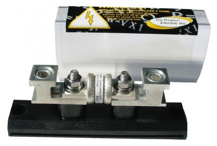 Go Power Fuse Block, 110 Amp, For Go Power Inverter, Class-T Type, With Fuse/ Mounting Block/ Protective Cover – 44063
