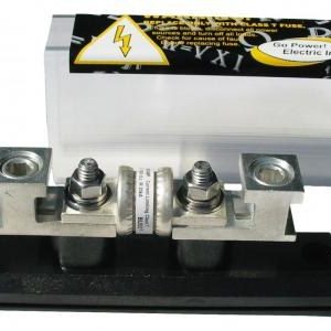 Go Power Fuse Block, 200 Amp, For Go Power Inverter, Class-T Type, With Fuse/ Mounting Block/ Protective Cover – FBL-200