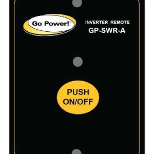 Go Power Power Inverter Remote Control, For Go Power Inverter Models GP-ISW700/ GP-ISW1000/ GP-ISW1500/ GPISW2000/ GP-ISW3000/ GP-TS-1500 – GP-SWR-A