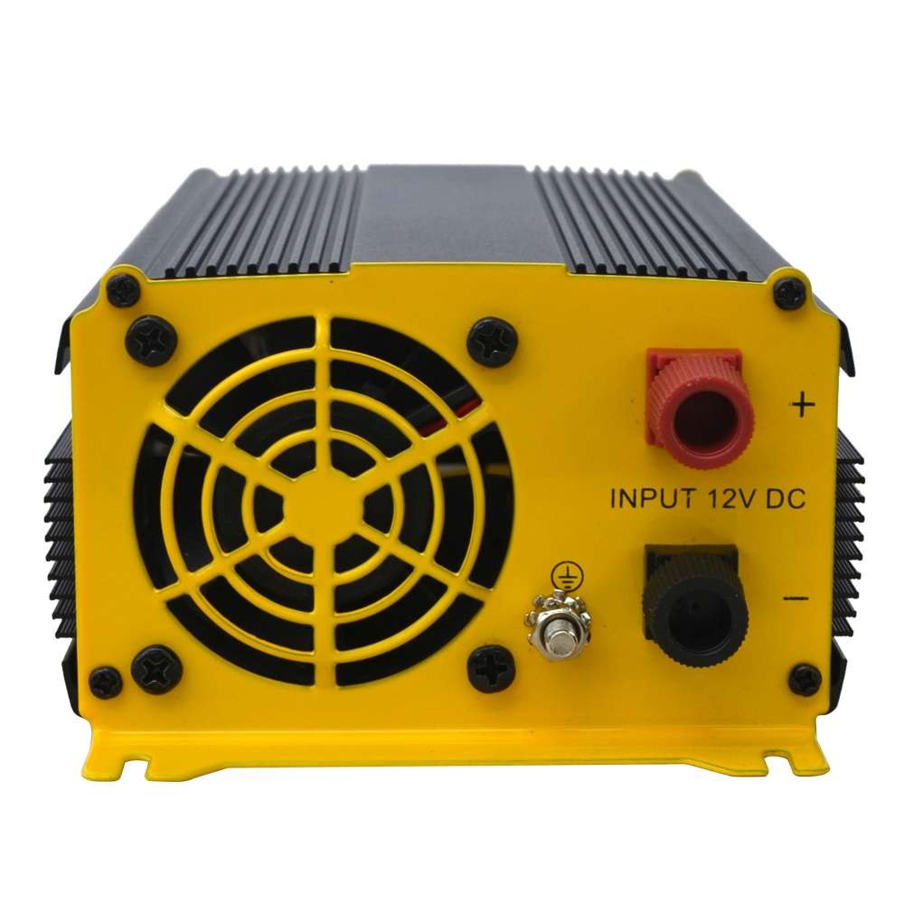 Go Power Power Inverter, Inverts 12 Volt DC to 110 Volt AC, Modified Sine Wave Inverter, 600 Watts Output/ 860 Watts Surge – GP-800HD