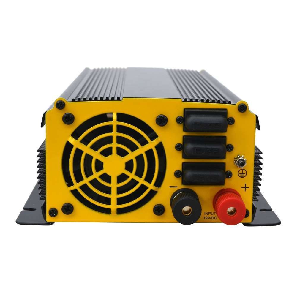 Go Power Power Inverter, Inverts 12 Volt DC to 115 Volt AC, Modified Sine Wave Inverter, 1000 Watts Output/ 1300 Watts Surge – GP-1000HD