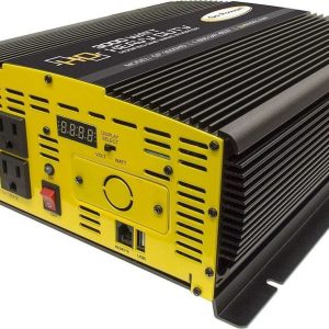 Go Power Power Inverter, Inverts 10.5/15 Volt DC to 115 Volt AC, Modified Sine Wave Inverter, 3000 Watts Output/ 6000 Watts Surge – GP-3000HD